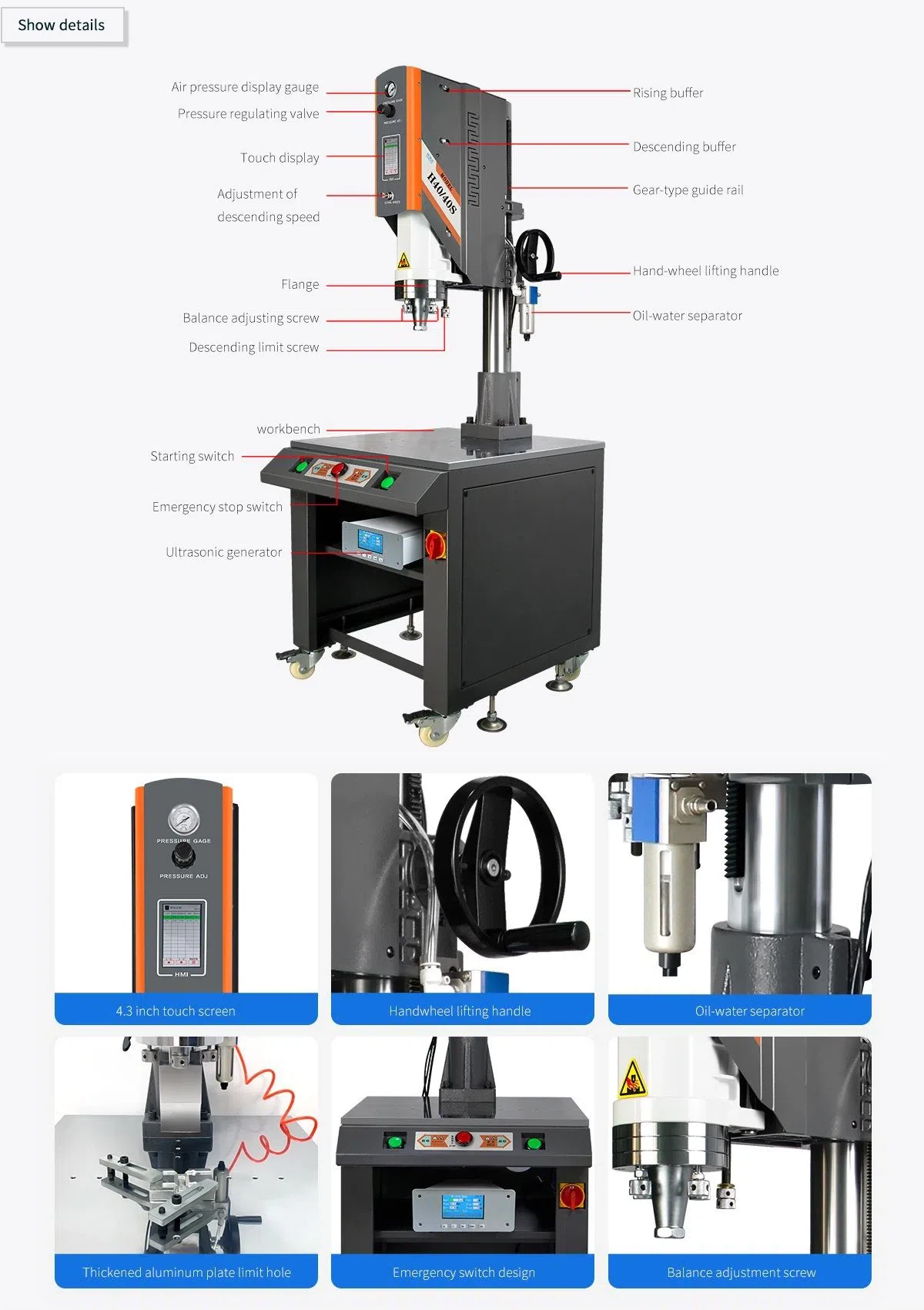 ultrasound plastic welder machine